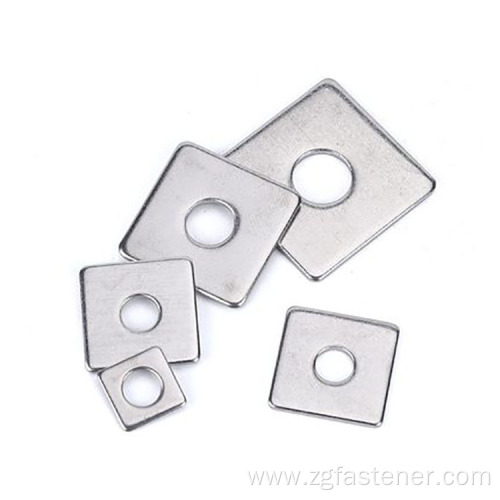 Stainless Steel Square Washers Especially For Wood Constructions